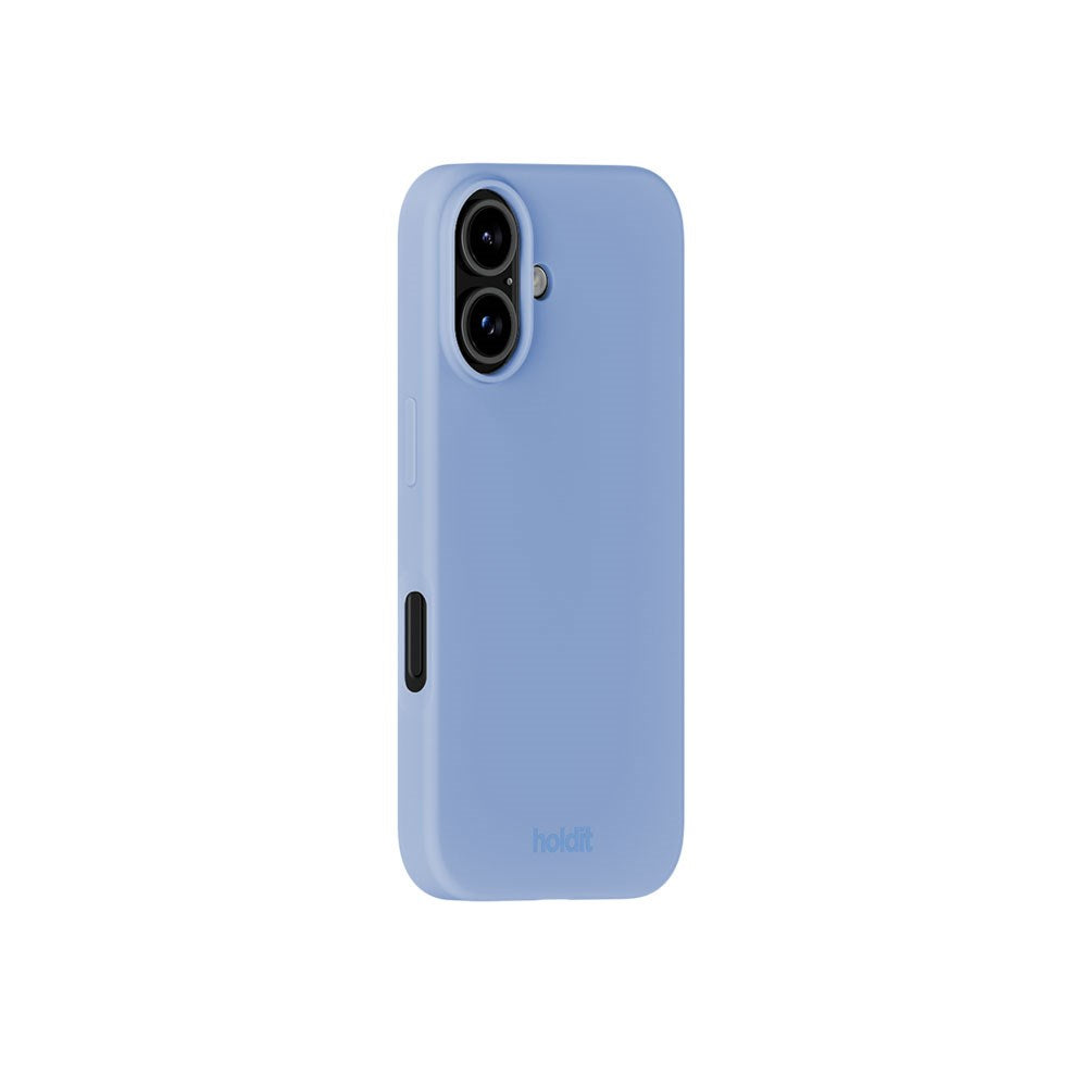 iPhone 16 Holdit Soft Touch Silikone Mobil Cover - Soft Cobalt
