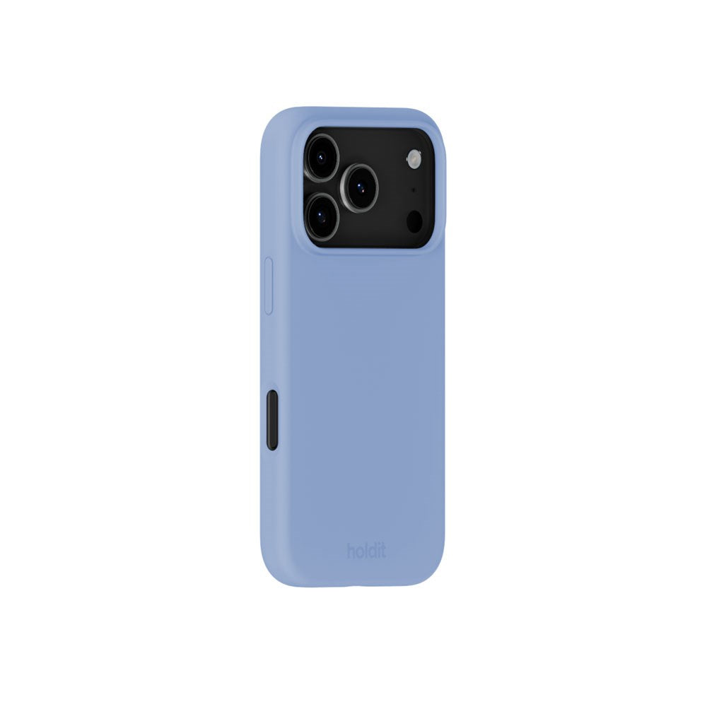 iPhone 17 Pro Holdit Soft Touch Silikone Mobil Cover - Soft Cobalt
