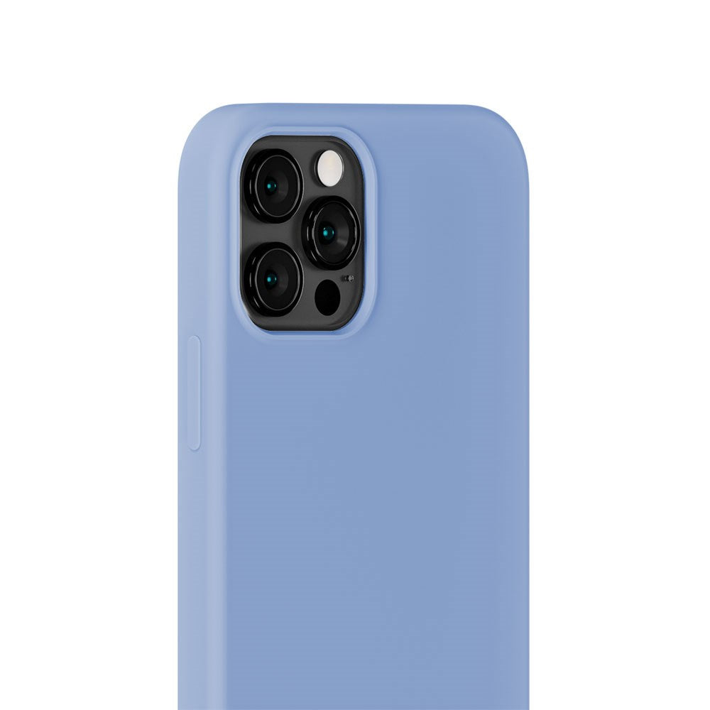 iPhone 12 / 12 Pro Holdit Soft Touch Silikone Mobil Cover - Soft Cobalt