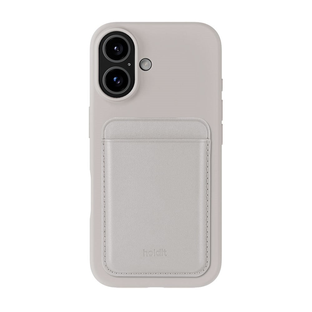 Holdit Kortholder - MagSafe Kompatibel - Wool Gray
