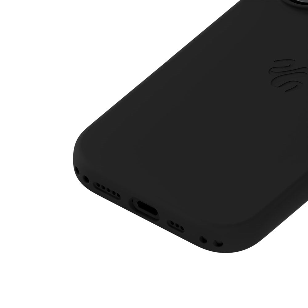 iPhone 17 Holdit Soft Touch MagSafe Silikone Mobil Cover - Black