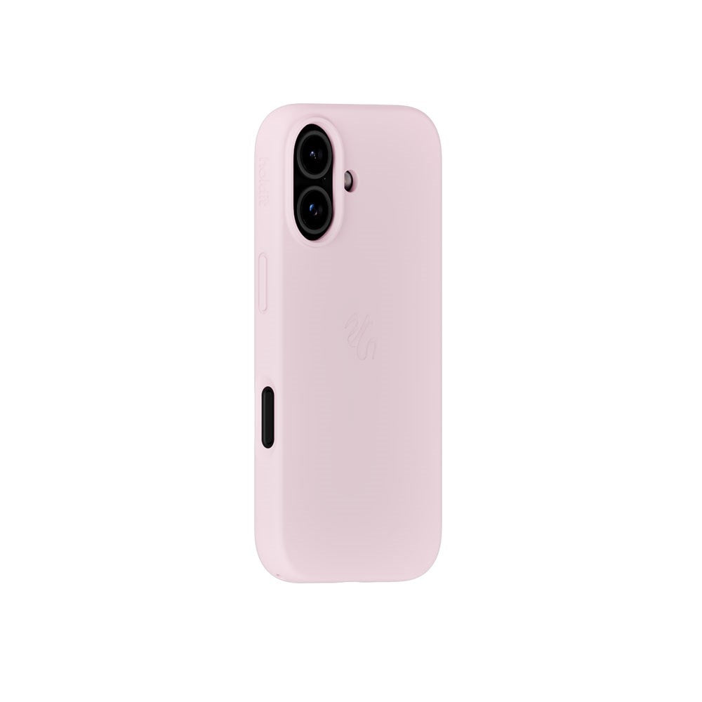 iPhone 17 Holdit Soft Touch MagSafe Silikone Mobil Cover - Pale Pink