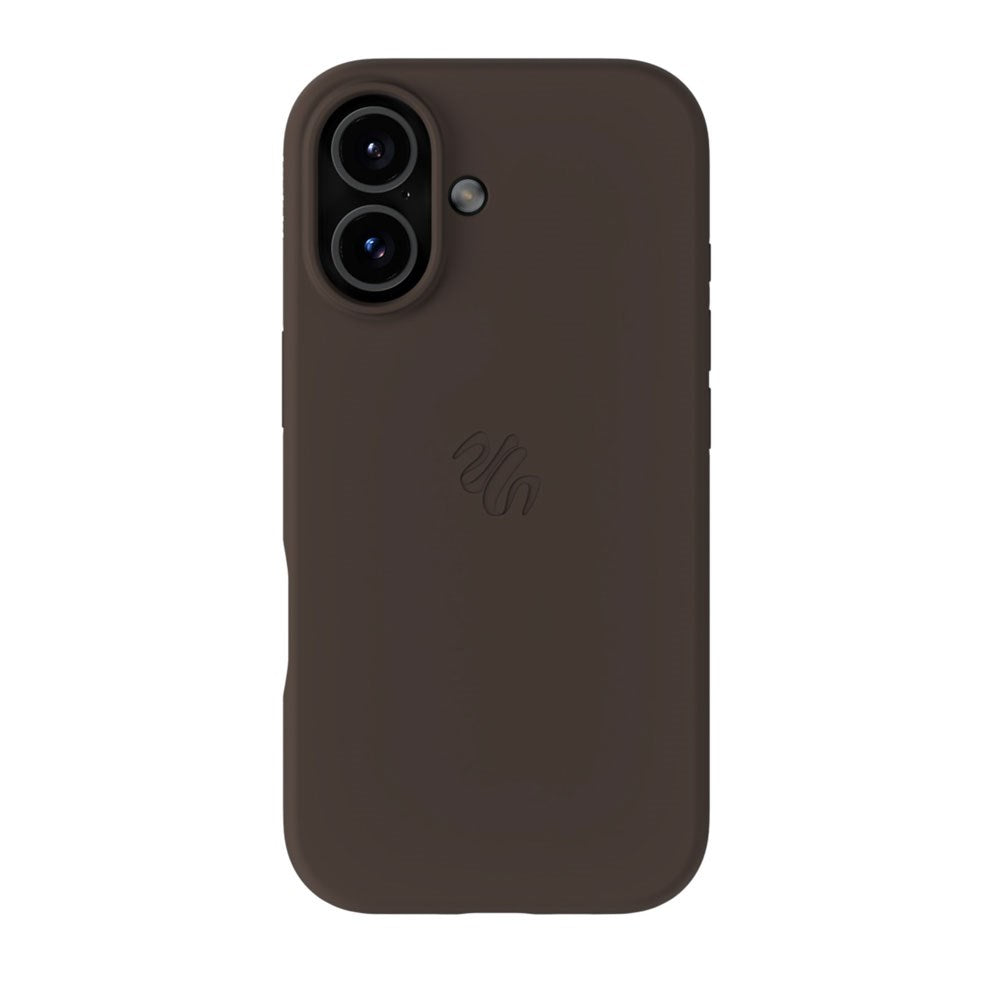 iPhone 17 Holdit Soft Touch MagSafe Silikone Mobil Cover - Chocolate