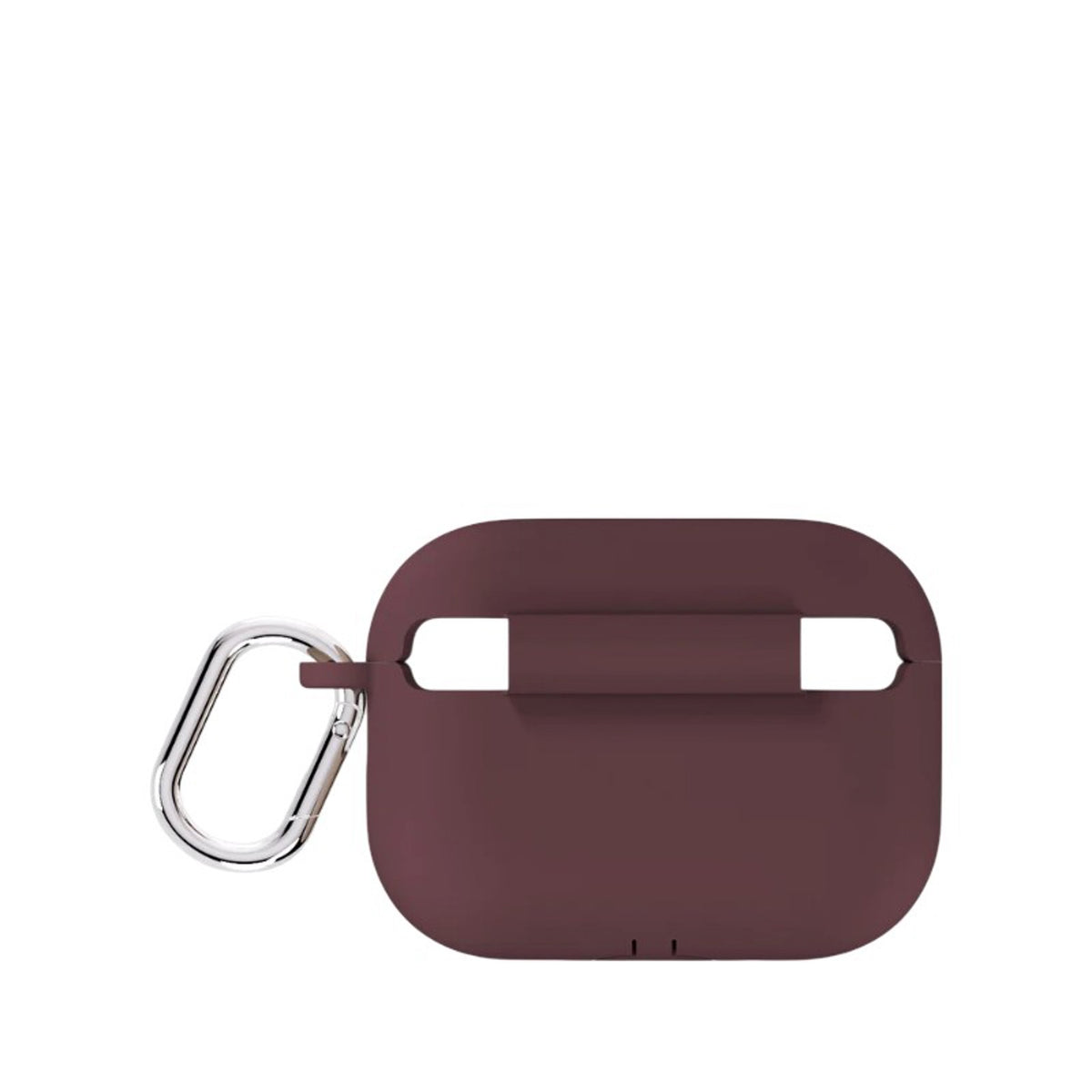 Apple AirPods Pro (3. Gen.) Holdit Silicone Cover m. Karabinhage - Bordeaux