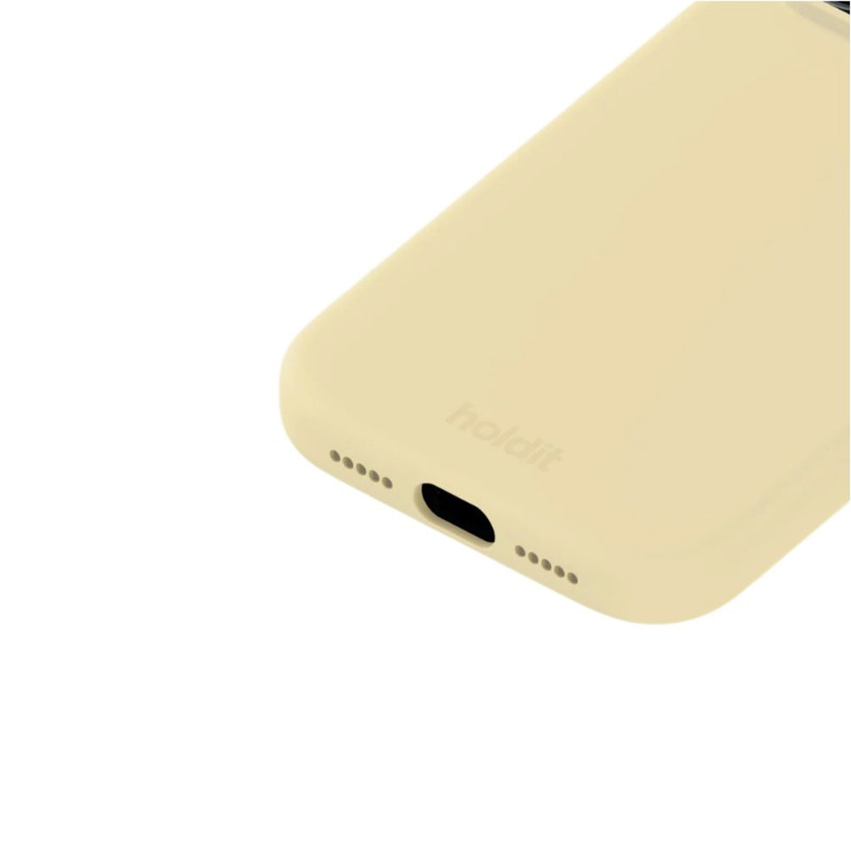 iPhone 18 Pro Max / 17 Pro Max Holdit Soft Touch Silikone Mobil Cover - Butter Yellow
