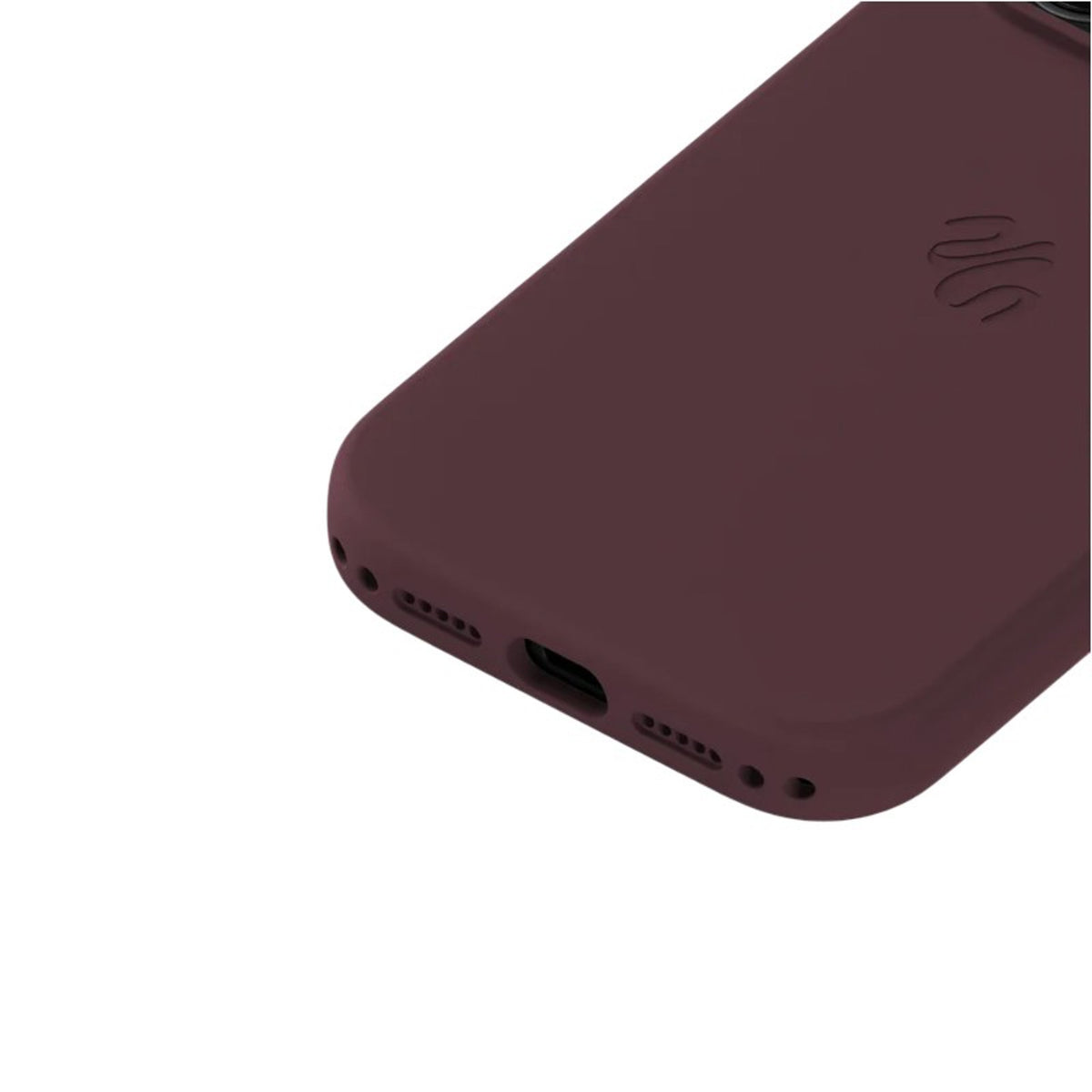 iPhone 18 Pro Max / 17 Pro Max Holdit Soft Touch MagSafe Silikone Mobil Cover - Bordeaux