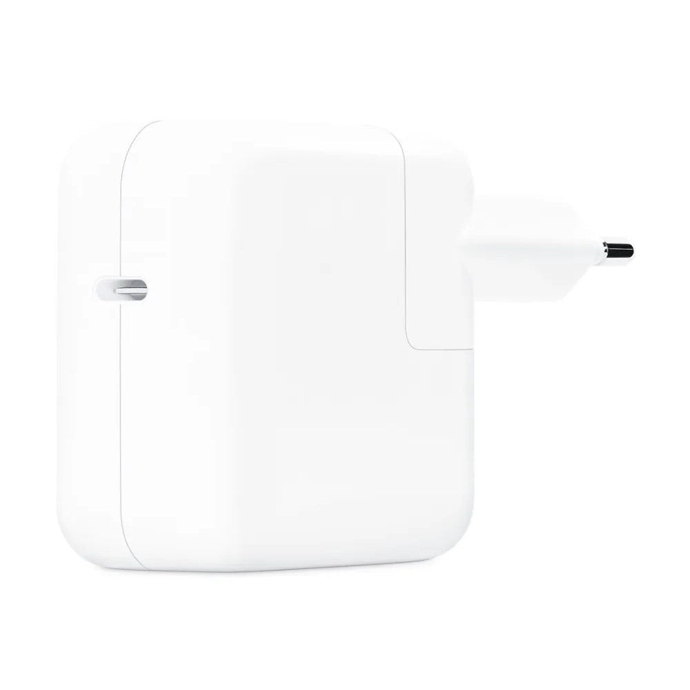 Original Apple Vægoplader 30W m. USB-C - Hvid
