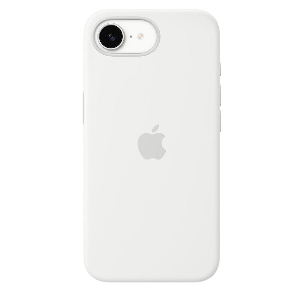 Original Apple iPhone 17e / 16e Silikone Bagside Cover - White (MD3P4ZM/A)