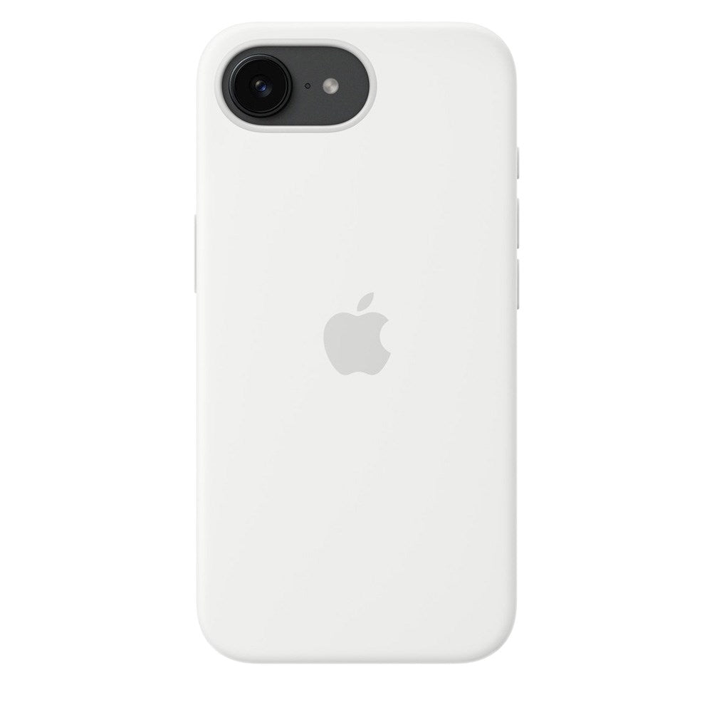 Original Apple iPhone 17e / 16e Silikone Bagside Cover - White (MD3P4ZM/A)