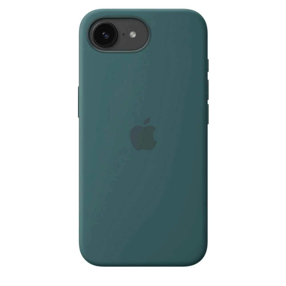 Original Apple iPhone 17e / 16e Silikone Bagside Cover - Lake Green (MD3X4ZM/A)