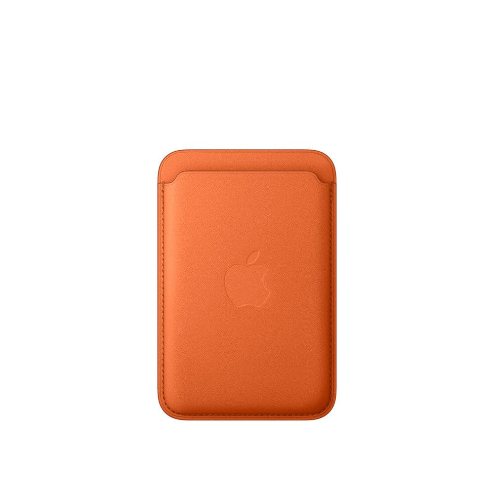Original Apple FineWoven Kortholder - MagSafe Kompatibel - Fox Orange (MGH64ZM/A)