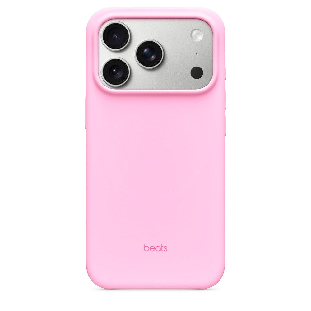 iPhone 17 Pro Original Apple Beats Bagside Cover - MagSafe Kompatibel - Pebble Pink - (DEMO)
