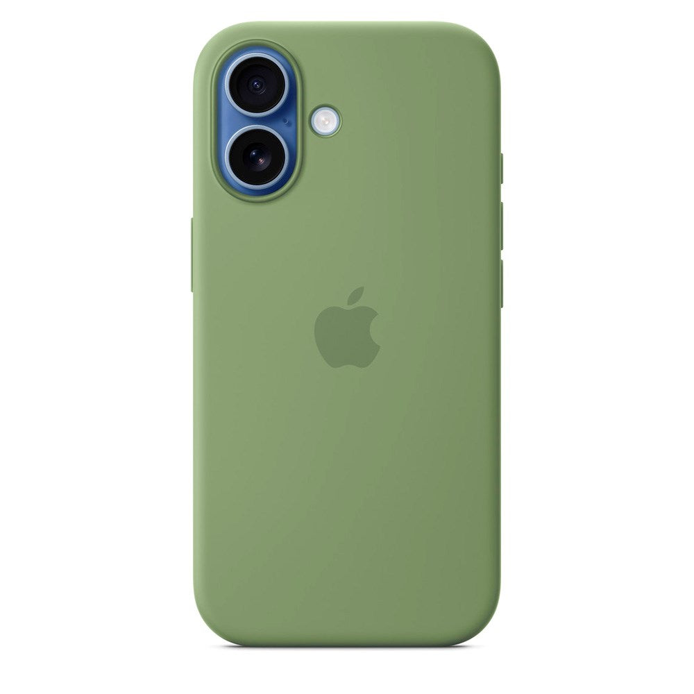 iPhone 17 Original Apple Silikone Cover - MagSafe Kompatibel - Light Moss (MGEX4ZM/A)
