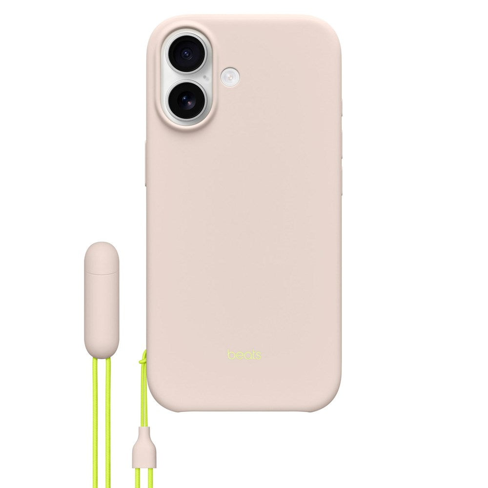 iPhone 17 Original Apple Beats Cover m. Strop - MagSafe Kompatibel - Lime Stone