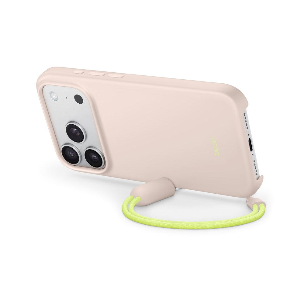 iPhone 17 Pro Original Apple Beats Cover m. Strop - MagSafe Kompatibel - Lime Stone