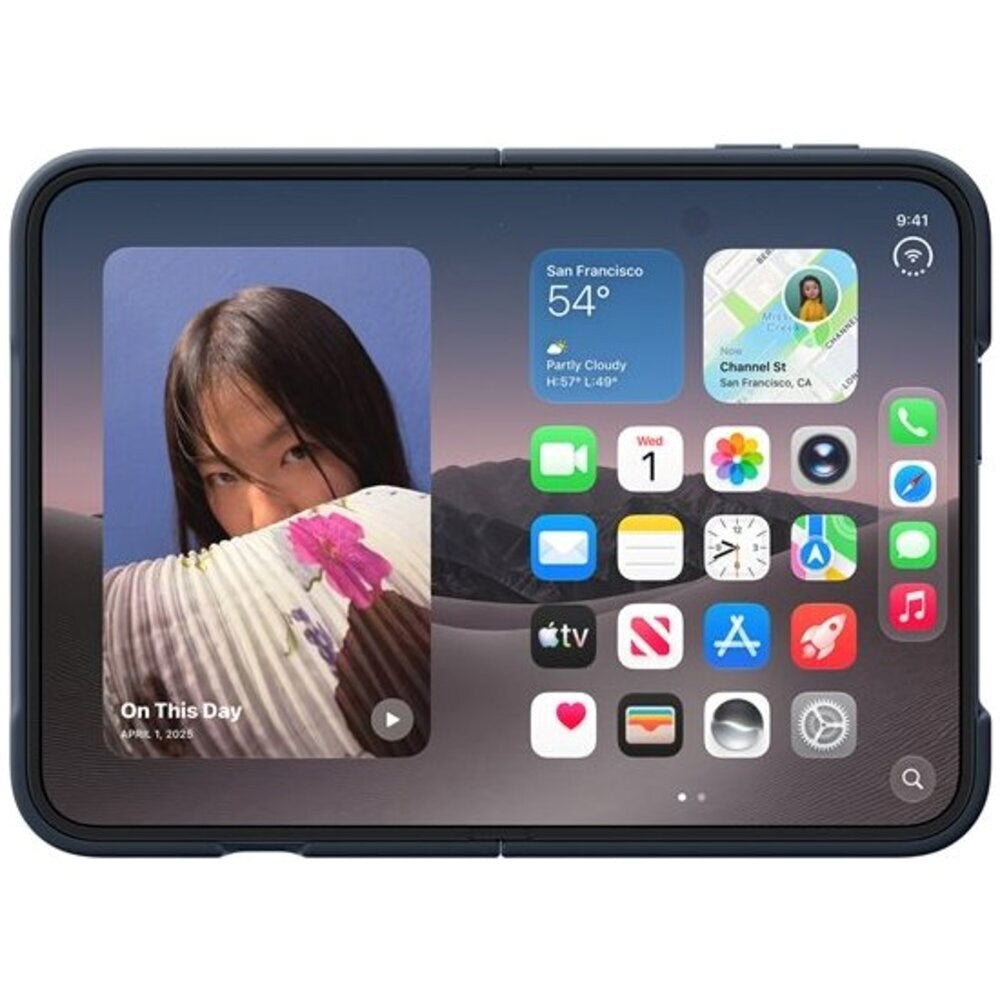 Original Apple iPhone Duo Cover - MagSafe Kompatibel - Navy Blue (MKR84ZM/A)