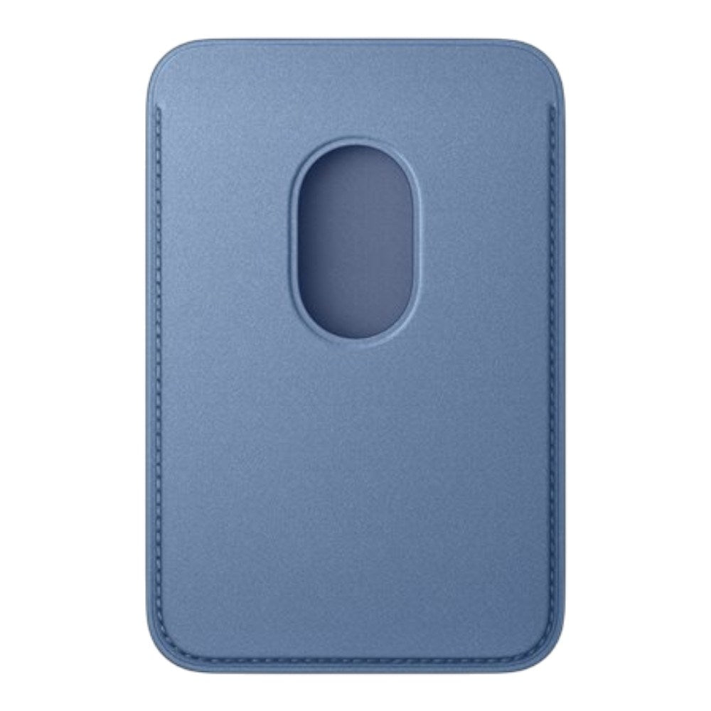 Original Apple FineWoven Kortholder - MagSafe Kompatibel - Wildflower Blue (MK9J4ZM/A)