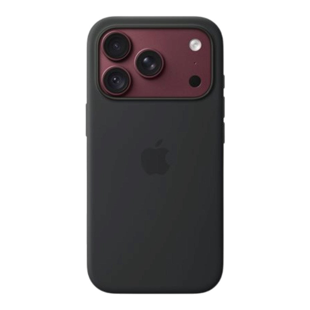 iPhone 18 Pro Original Apple Silikone Cover - MagSafe Kompatibel - Black (MK8Y4ZM/A)