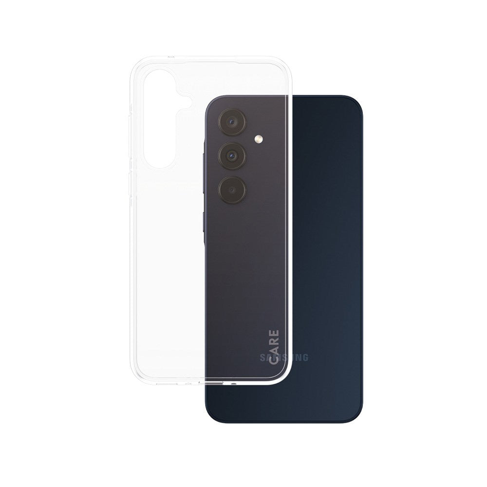 CARE by PanzerGlass Samsung Galaxy A35 5G FASHION X-Ray Soft Basic Bagside Cover - Transparent