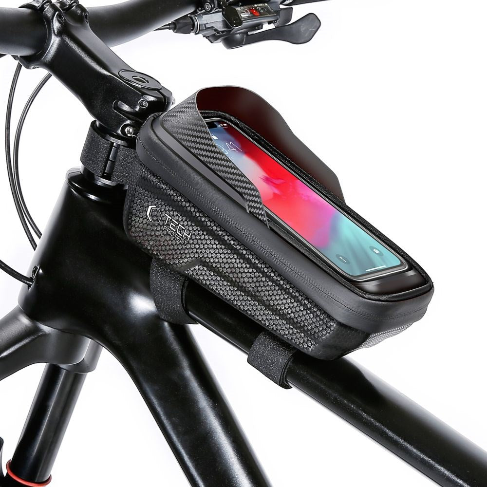 Tech-Protect V2 Universal Cykelholder - Smartphone Cykelholder - Sort