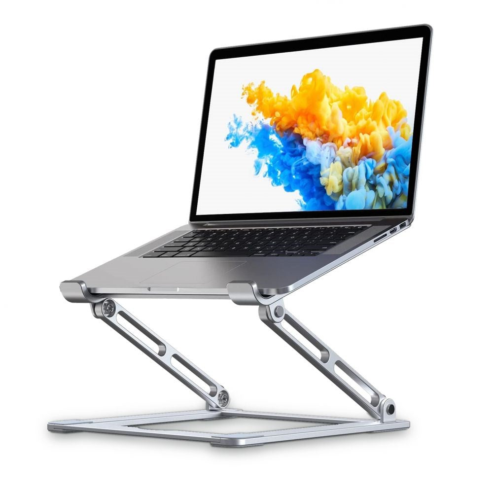 Tech-Protect Prodesk Bærbar PC Stander - Sølv