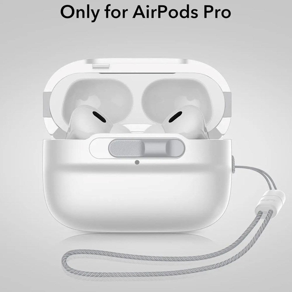 AirPods Pro (1. & 2. Gen.) ESR HaloLock Pulse Case - MagSafe Kompatibel - Hvid
