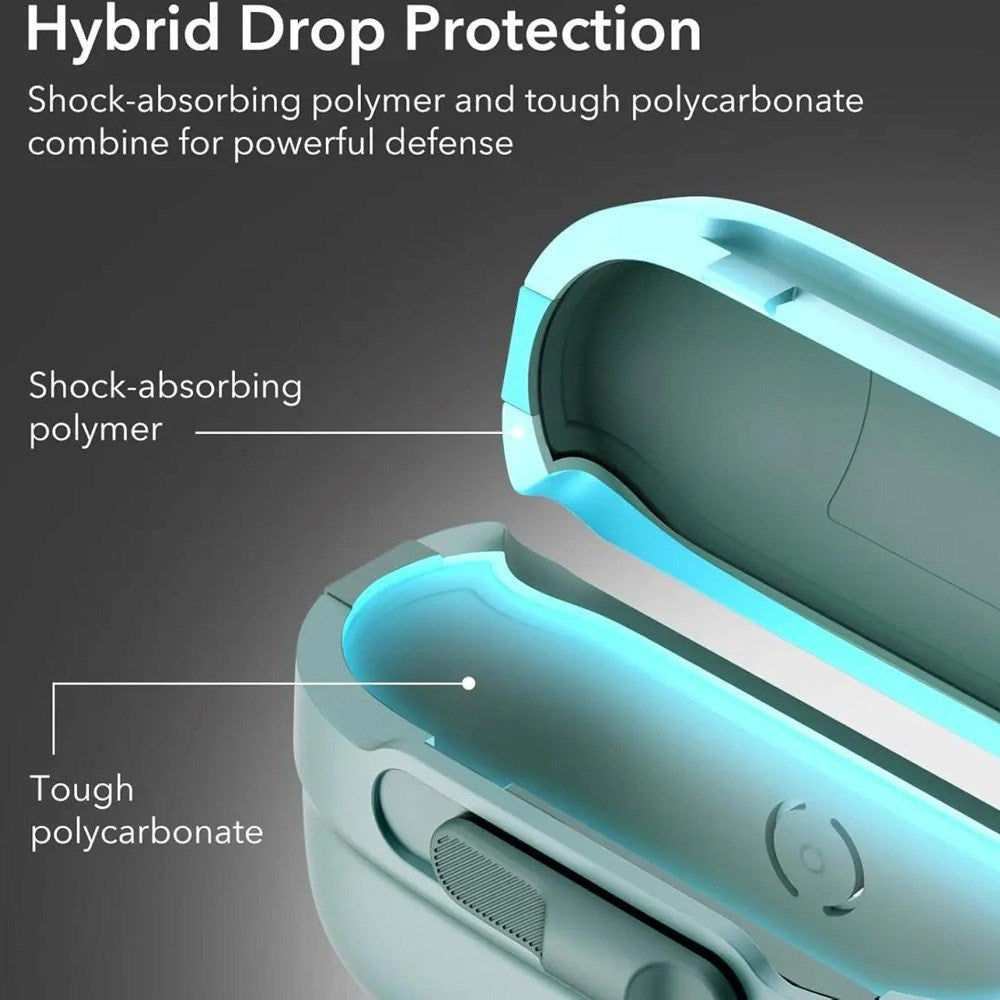 AirPods Pro (1. & 2. Gen.) ESR HaloLock Pulse Case - MagSafe Kompatibel - Grøn