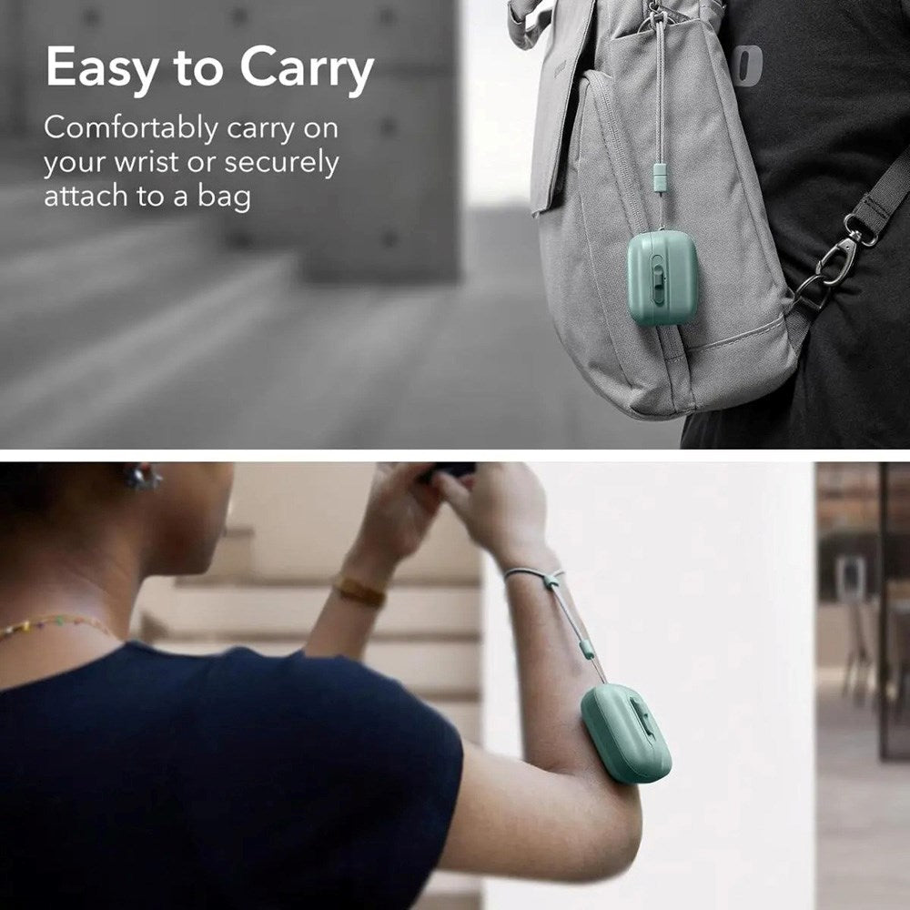 AirPods Pro (1. & 2. Gen.) ESR HaloLock Pulse Case - MagSafe Kompatibel - Grøn