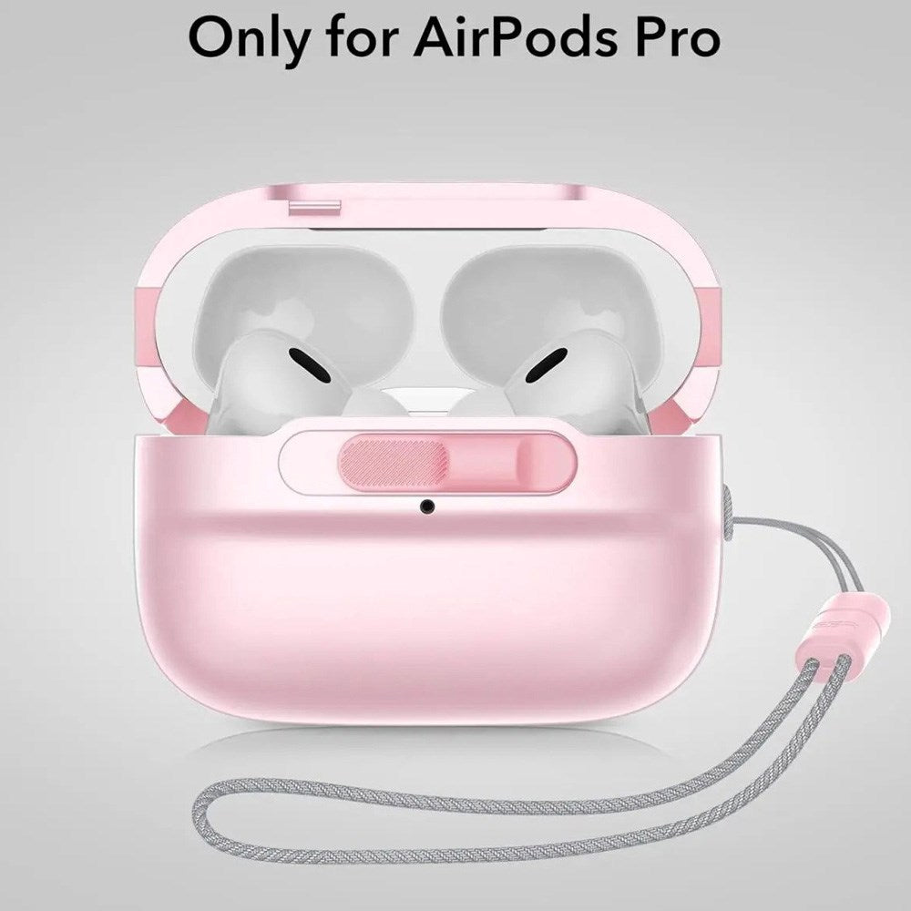 AirPods Pro (1. & 2. Gen.) ESR HaloLock Pulse Case - MagSafe Kompatibel - Lyserød