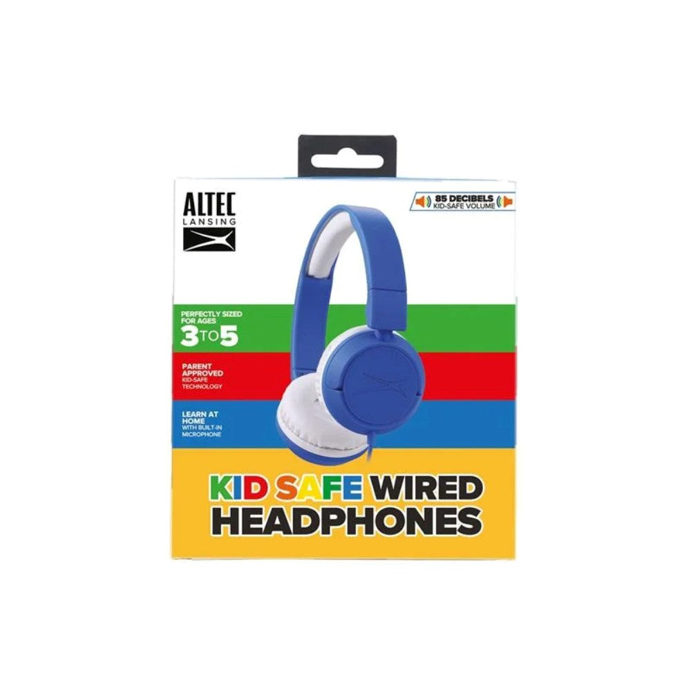 Altec Lansing Headset til Børn - Ledning - On-Ear - Blå