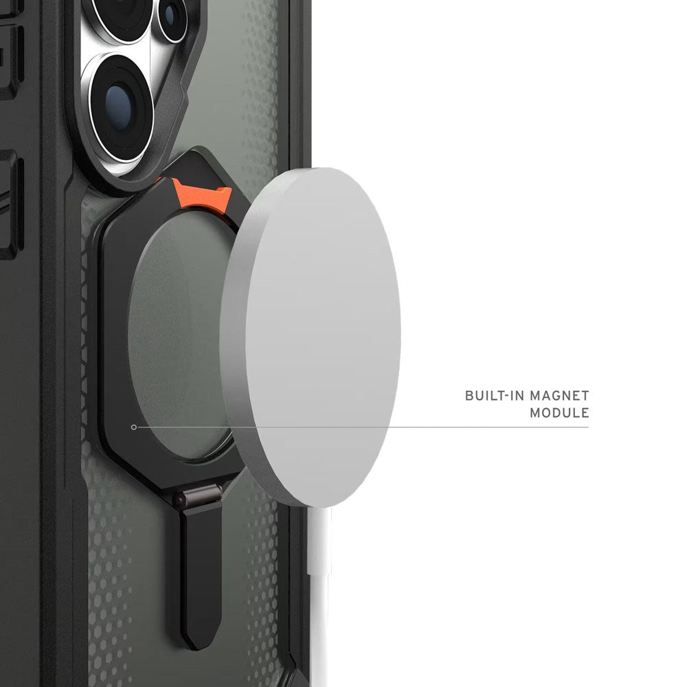 UAG Samsung Galaxy S26 Ultra Plasma XTE Bagside Cover - MagSafe Kompatibel - Sort / Orange