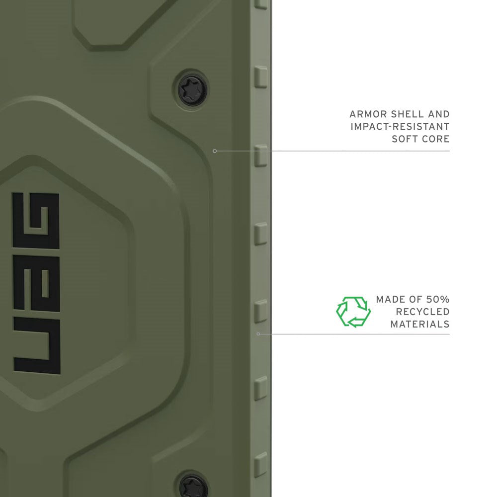 UAG Samsung Galaxy S26+ (Plus) Pathfinder Bagside Cover - MagSafe Kompatibel - Grøn
