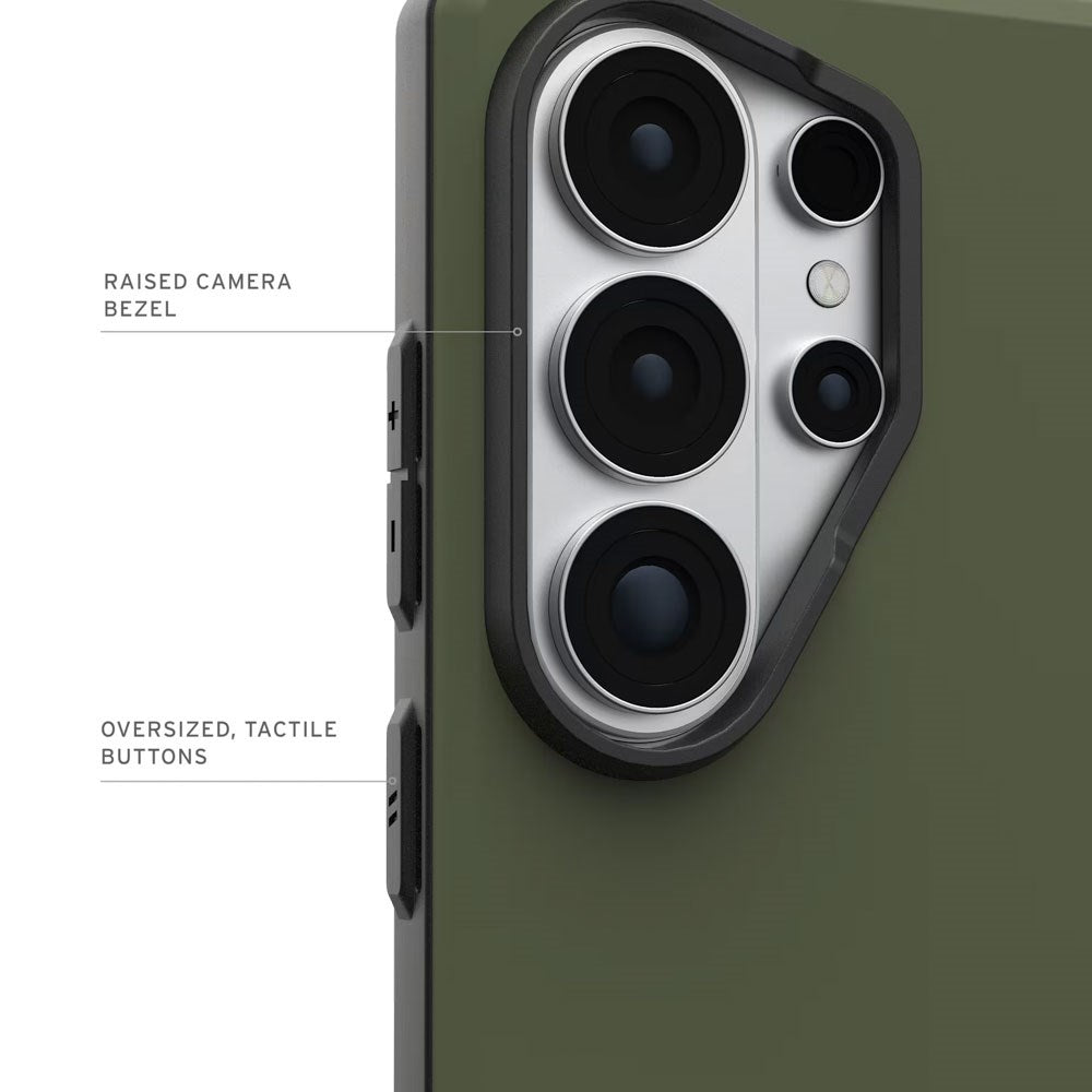 UAG Samsung Galaxy S26 Ultra Civilian LT Case - MagSafe Kompatibel - Grøn