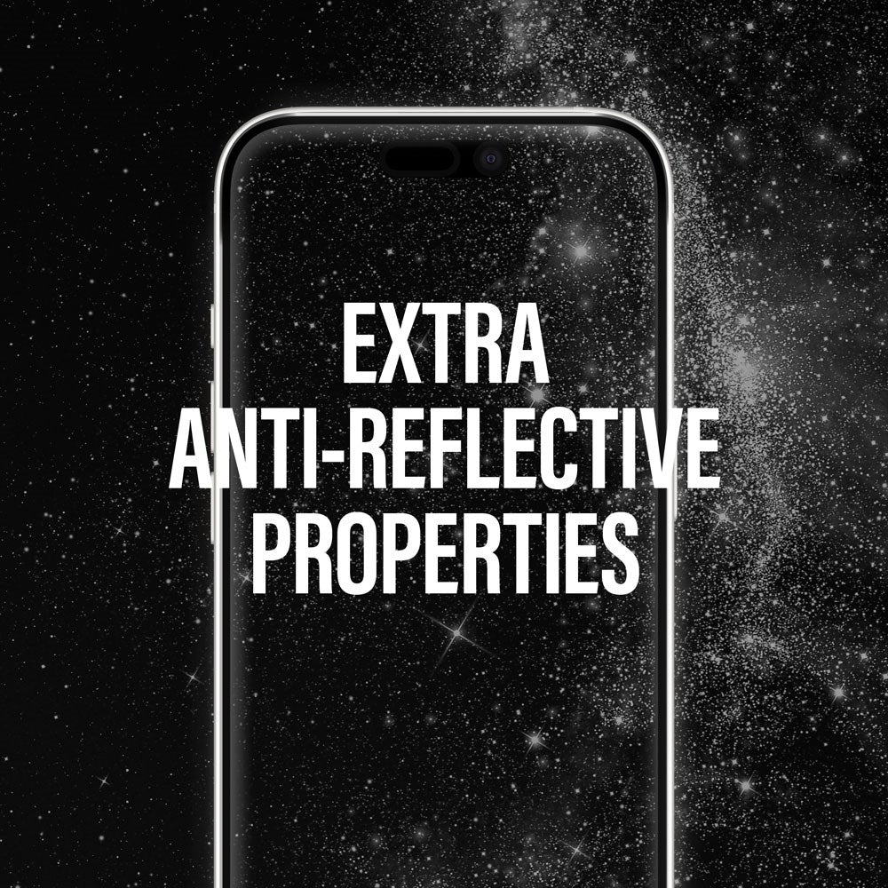 iPhone 15 / 16 PanzerGlass Ultra Wide Fit Ceramic Beskyttelsesglas m. EasyAligner - Sort Kant