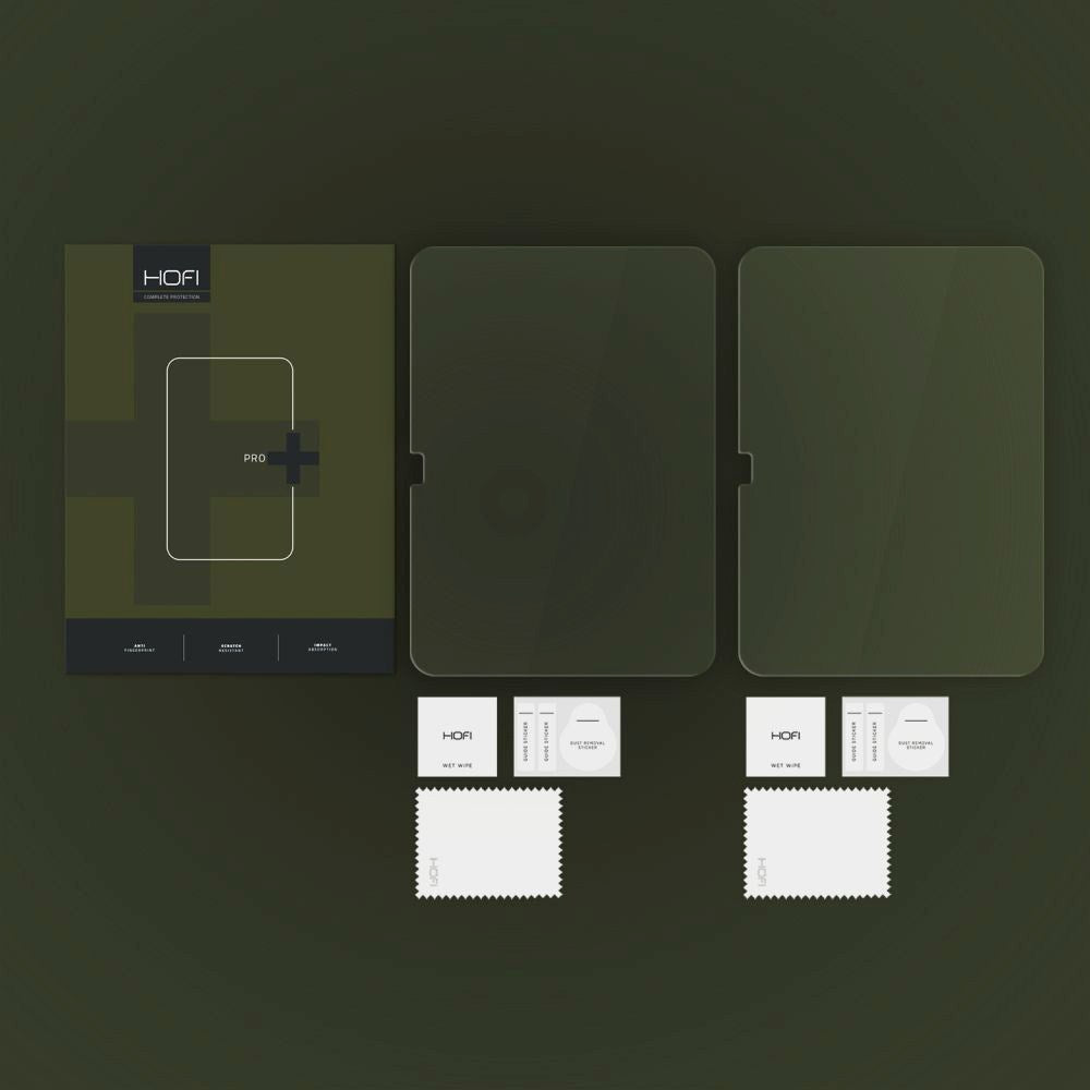 HOFI Glass Pro+ 2-Pack Skærmbeskytter til iPad 11" (2025) / iPad 10.9" (2024/2022) - Klar