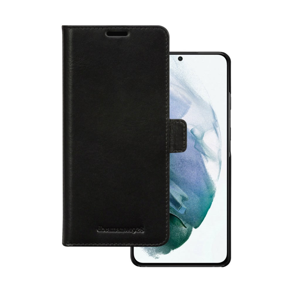 Samsung Galaxy S21+ (Plus) dbramante1928 Lynge Ægte Læder Magnet Cover - Black