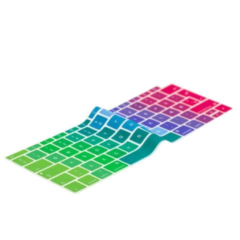 Philbert MacBook Air (A1932) Keyboard Cover m. Dansk Tastatur - Rainbow