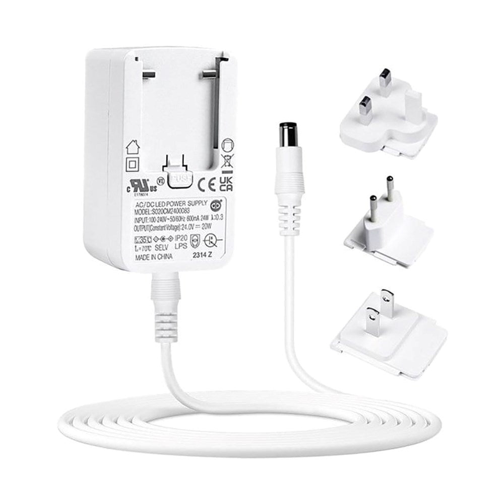 Light Solutions - Strømforsyning til Philips Hue LightStrip V4 - Hvid