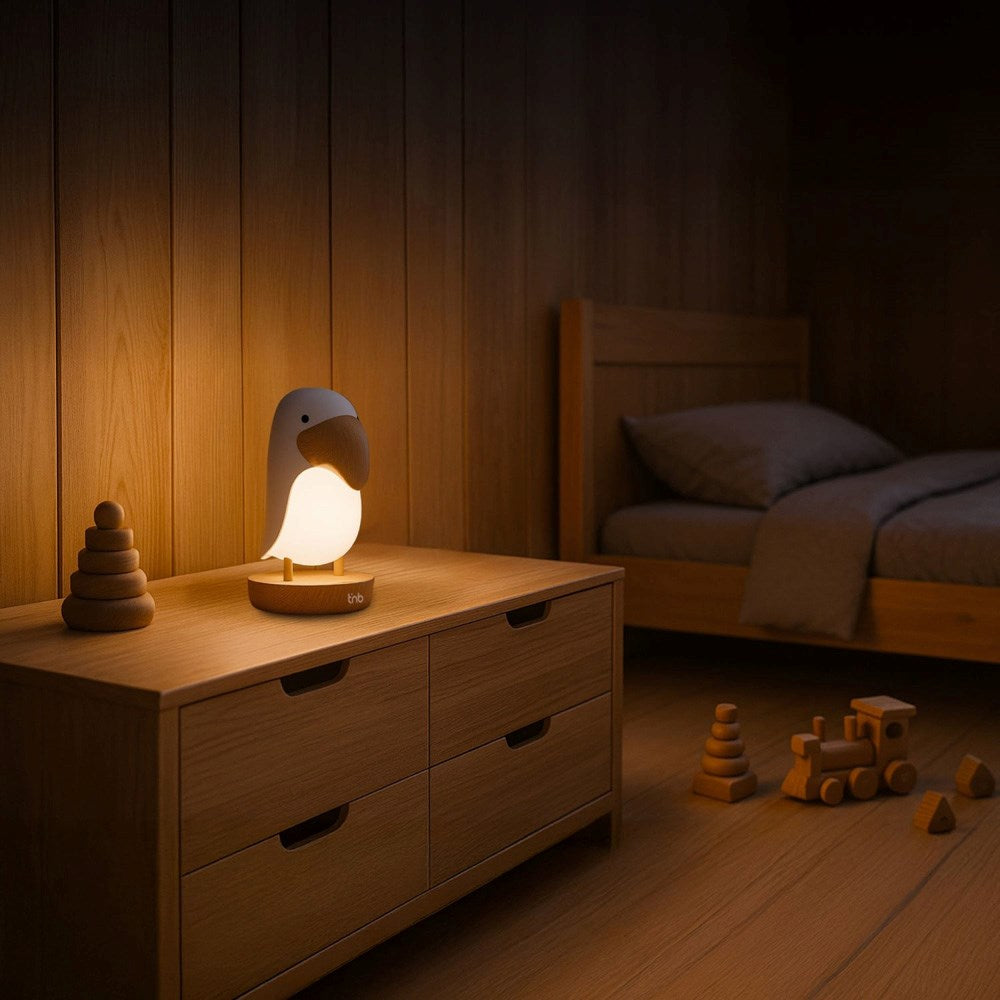 T'NB Natlampe - White Noise Funktion - Tukan