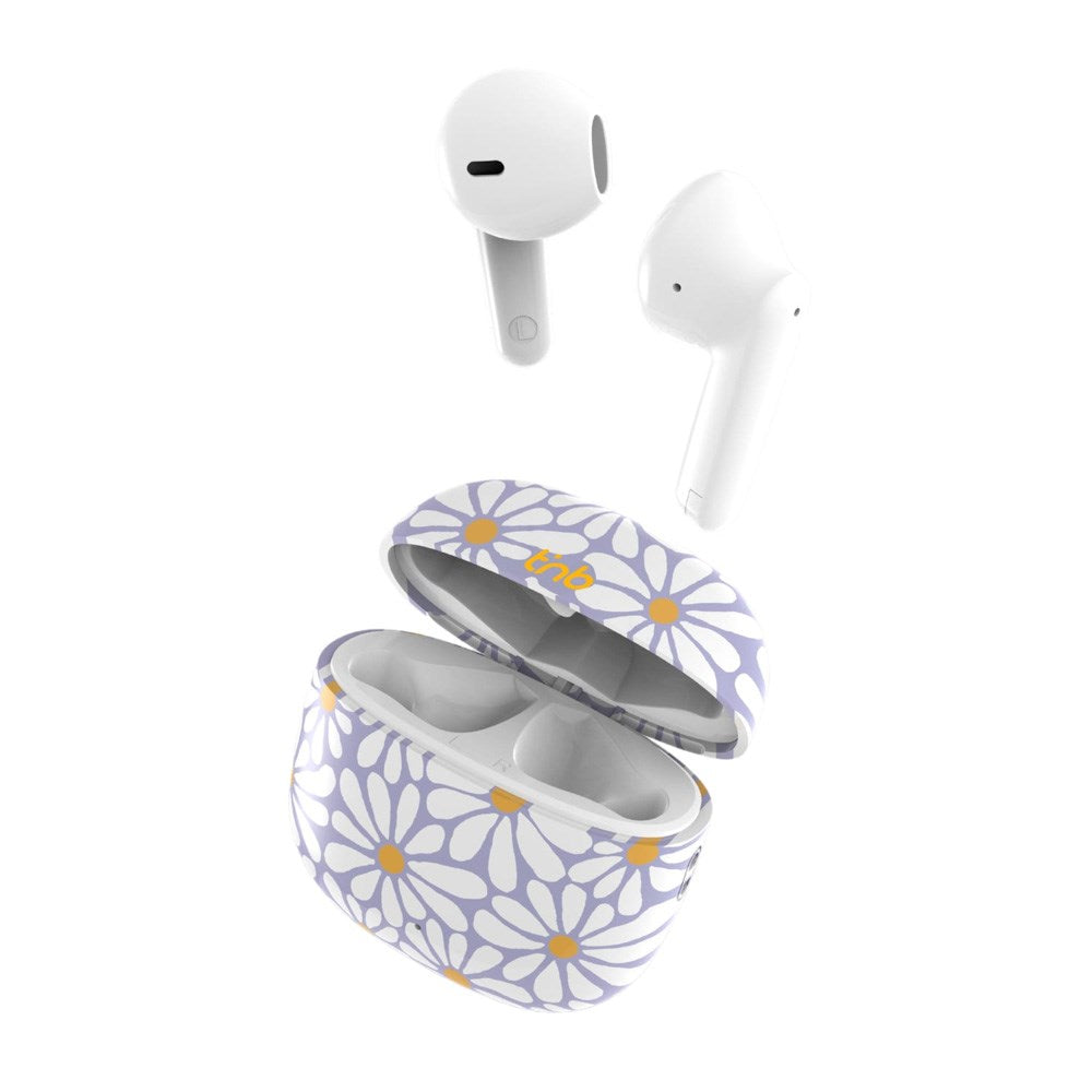 Trådløse In-Ear Høretelefoner m. Opladningsetui - T'NB EXCLUSIV' - Flower
