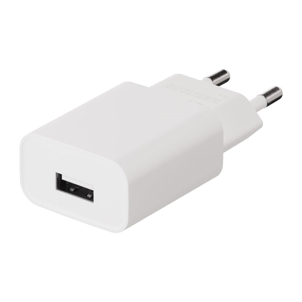 X2O Vægoplader m. 1x USB-A - 12W - Hvid