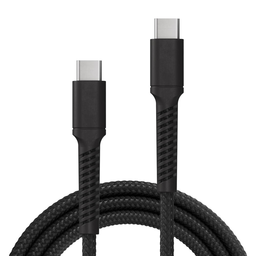 X2O Longlife USB-C til USB-C Kabel - 1m / 100W - Sort
