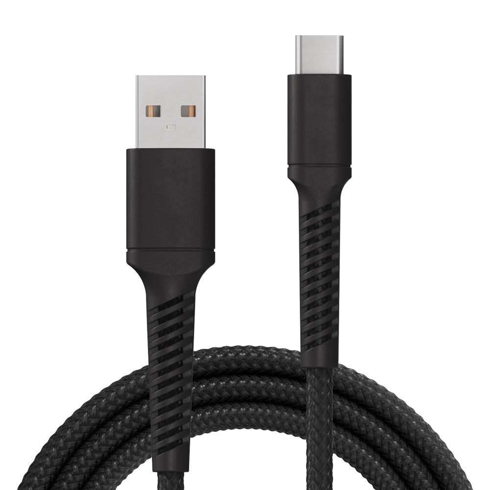 X2O Longlife USB-A til USB-C Kabel - 1m / 60W - Sort