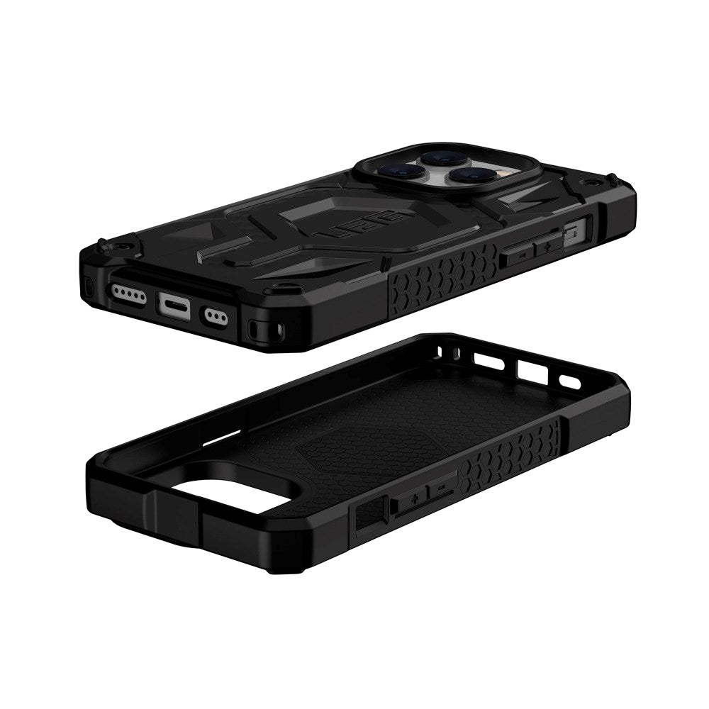 iPhone 14 Pro UAG MONARCH Pro Series Case - MagSafe Kompatibel - Carbon FIber / Black