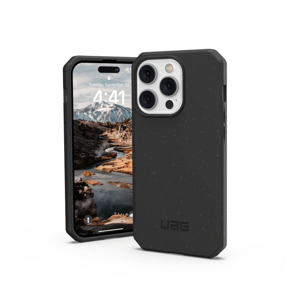 iPhone 14 Pro UAG Outback Bionedbrydeligt Cover - Sort