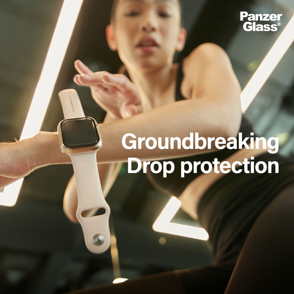 PanzerGlass Apple Watch Ultra 3/2/1 (49mm) Snappie Full Body Slim Cover + Indbygget Skærmbeskyttelse - Sort