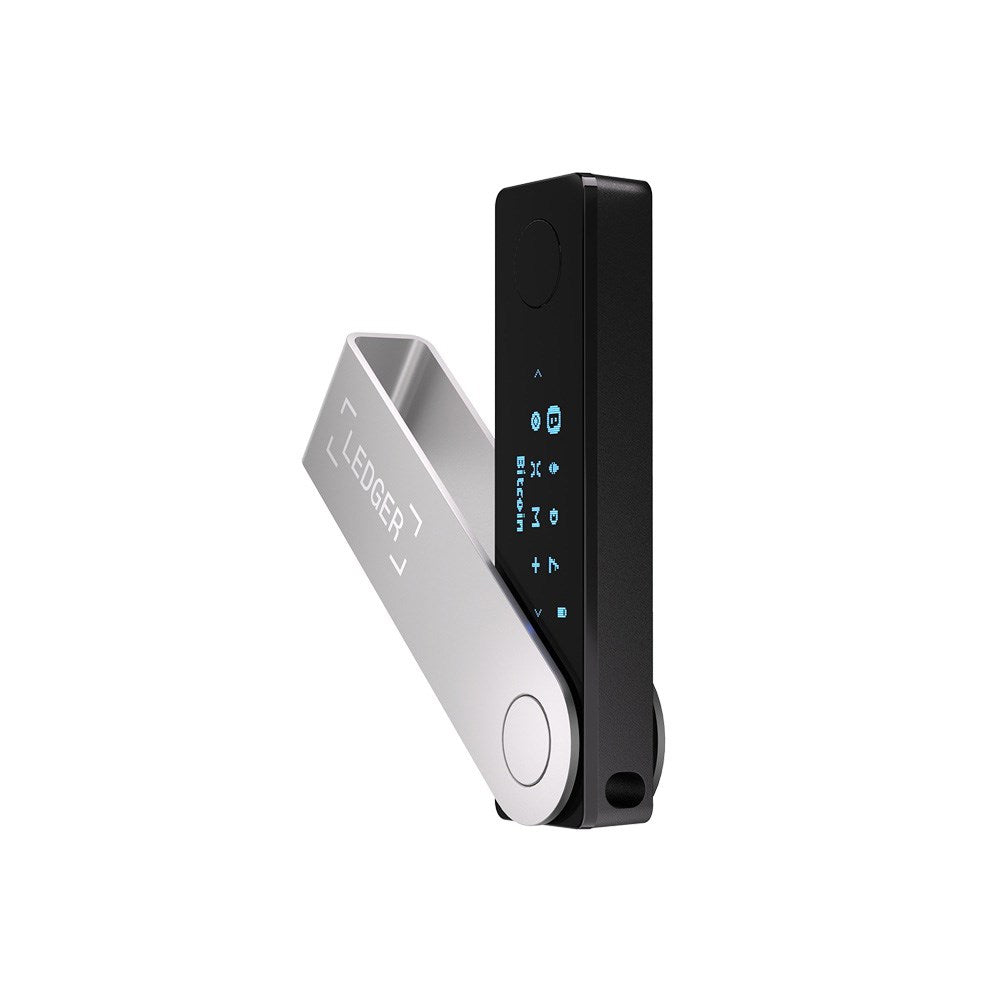 Ledger Nano X Crypto Hardware Wallet - Bluetooth - Onyx Black