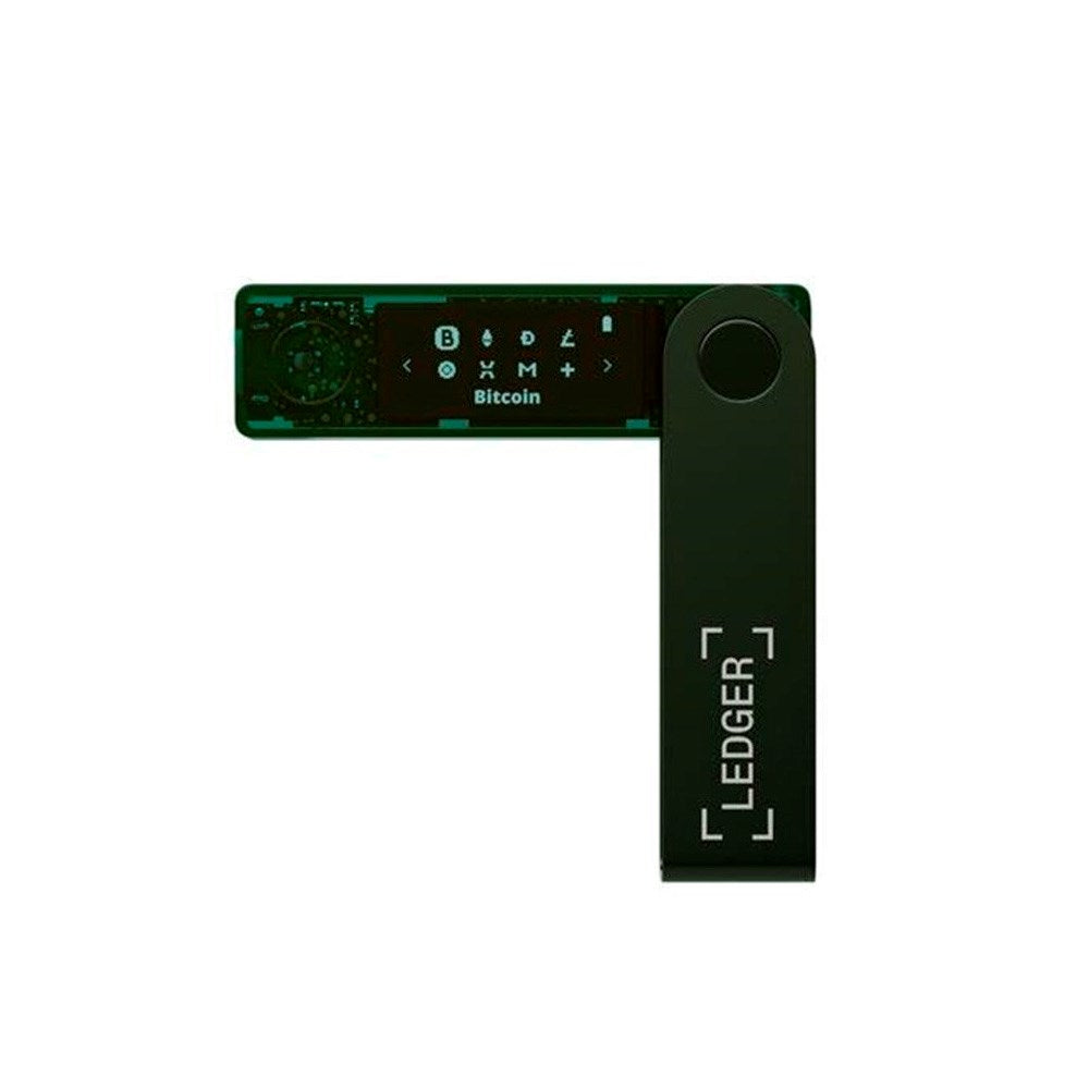 Ledger Nano X Crypto Hardware Wallet - Bluetooth - Emerald Green
