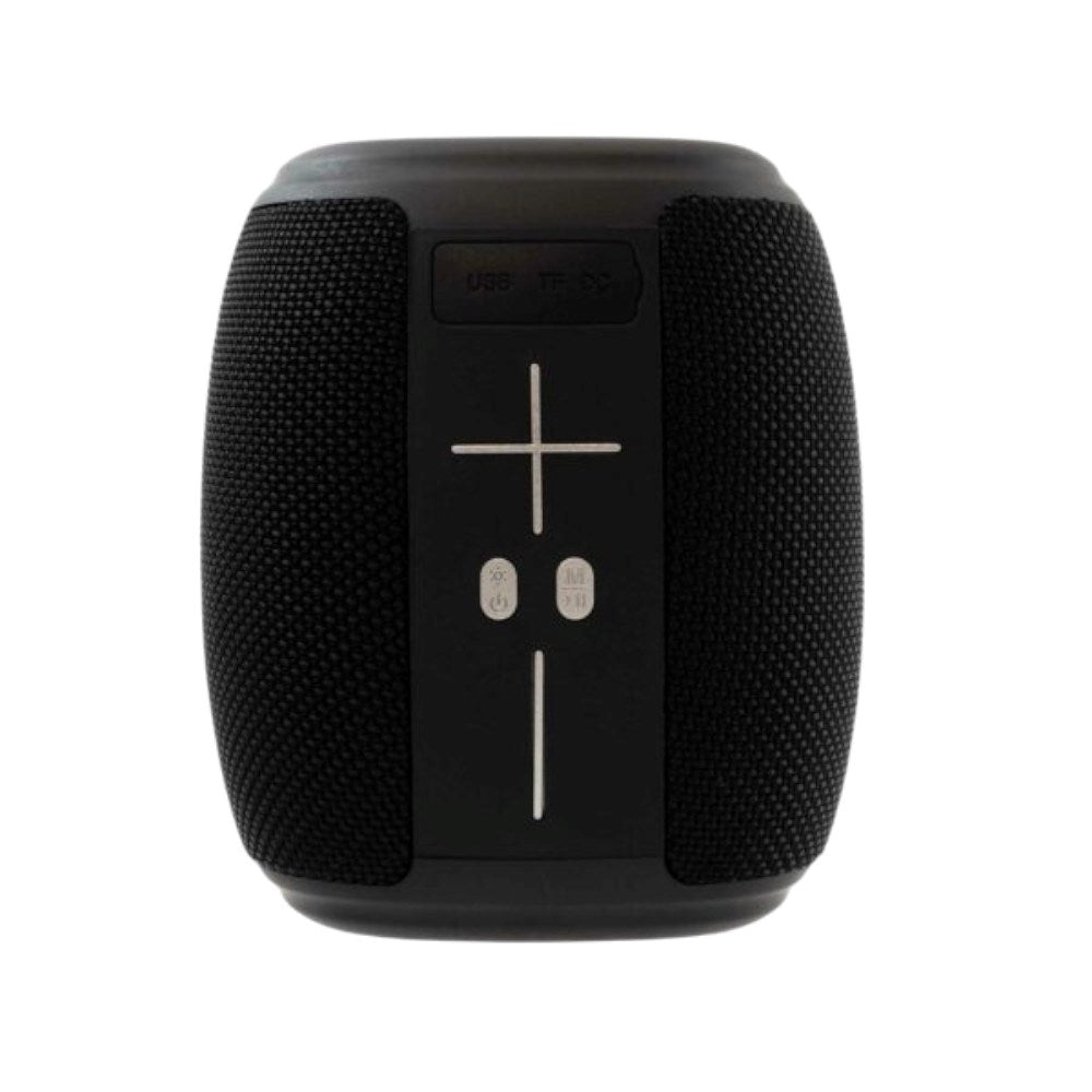 White Shark 1.200mAh Bluetooth Højtaler m. Indbygget Lys - Sort