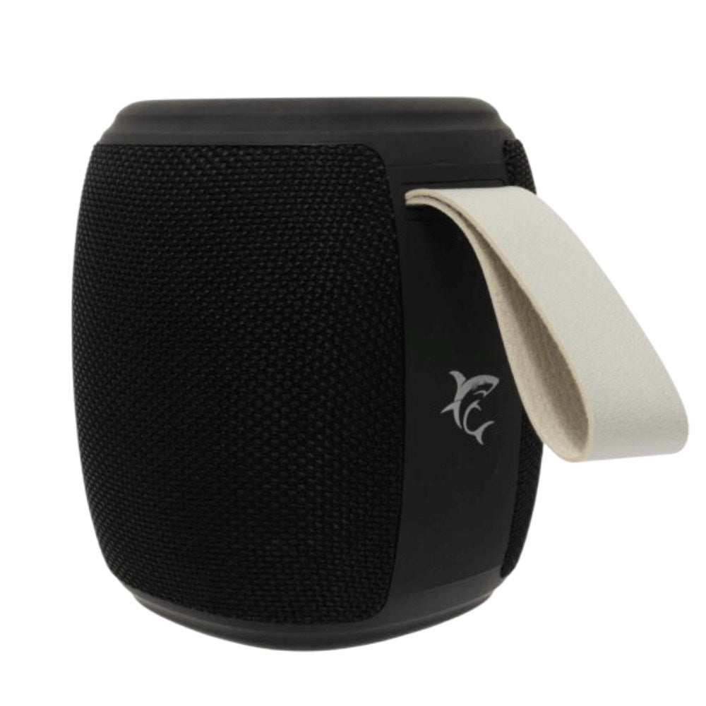 White Shark 1.200mAh Bluetooth Højtaler m. Indbygget Lys - Sort